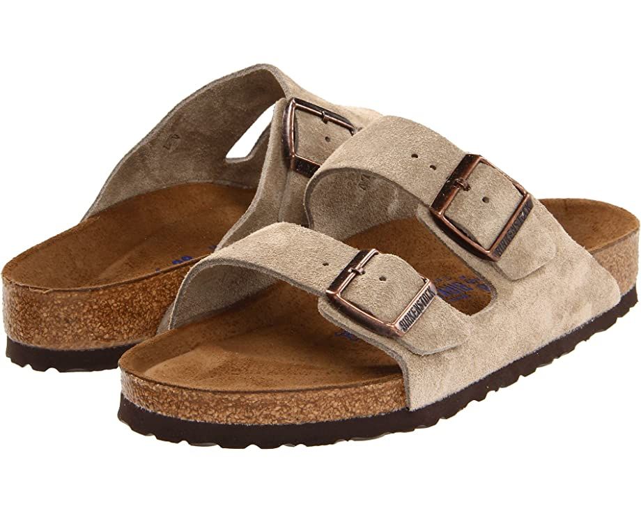 Birkenstock Arizona Soft Footbed  - Suede (Unisex)Birkenstock Arizona Soft Footbed  - Suede (Unis... | Zappos