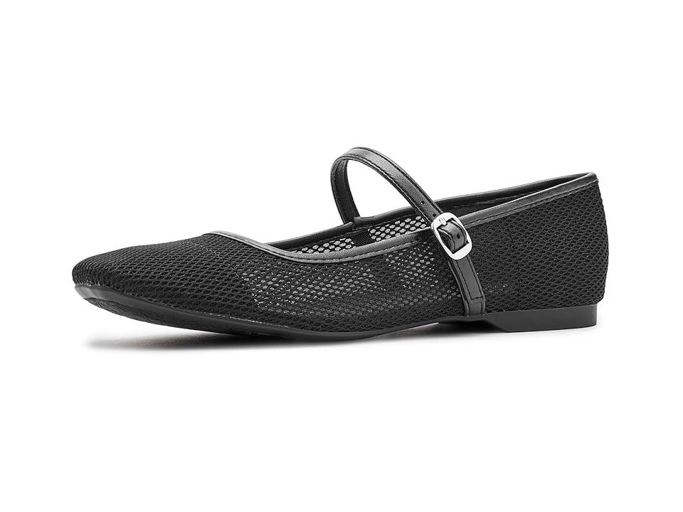 LifeStride Beloved2 Mary Jane Shoes Women's Dress Flat Shoes Black : 11 M (B), Mesh | Zappos