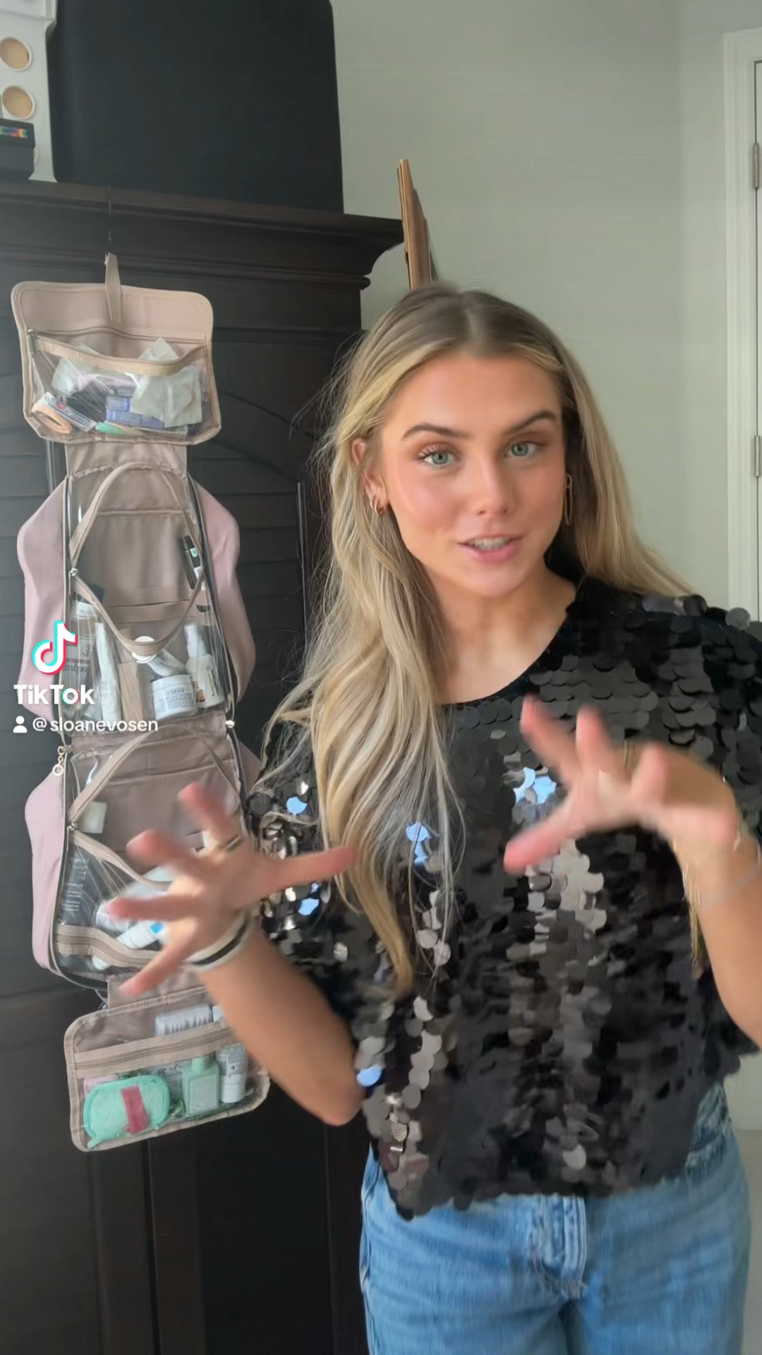 BAGSMART toiletry bag. Makeup bag. Travel bag. TikTok. Skincare. Beauty. Makeup. Travel  

#LTKsalealert #LTKVideo #LTKtravel