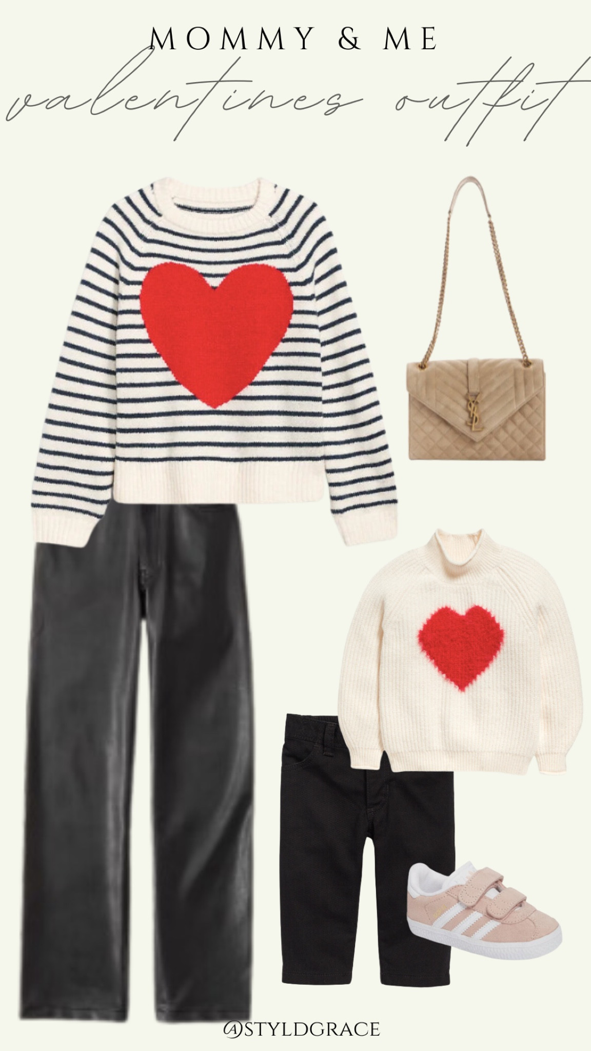 Mommy & me Valentine’s Day outfits! ❤️ both are from Gap. 

Toddler Valentine’s Day outfit, baby girl valentines outfit, mom style, heart sweater, mommy & me outfit, mommy & me Valentine’s outfit, mama and mini, baby girl outfit, toddler valentines, heart shirt 

#LTKfindsunder50 #LTKbaby #LTKkids