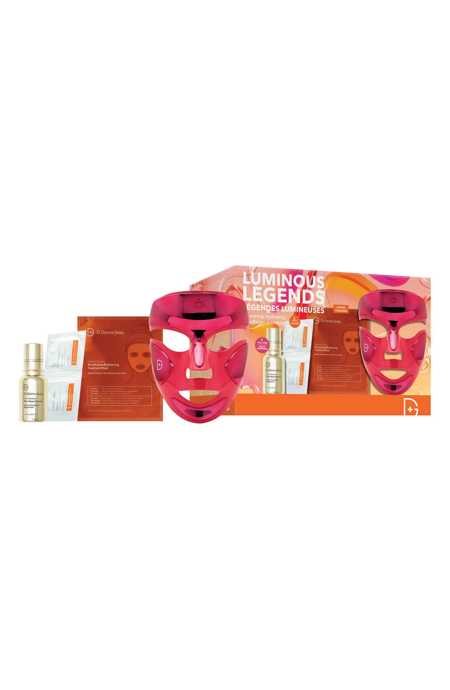 Luminous Legends FaceWare Pro LED Device & Skin Care Essentials Set | Nordstrom
