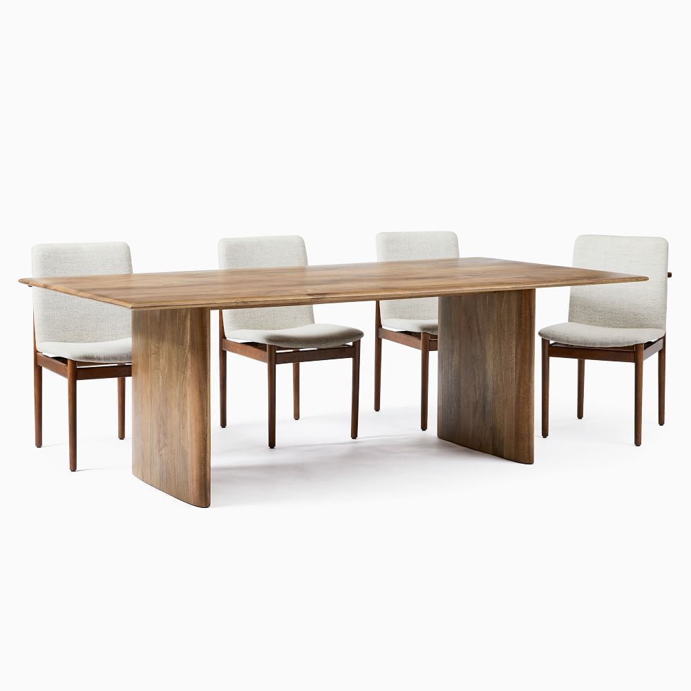 Extra Deep Anton Solid Wood Dining Table | West Elm (US)