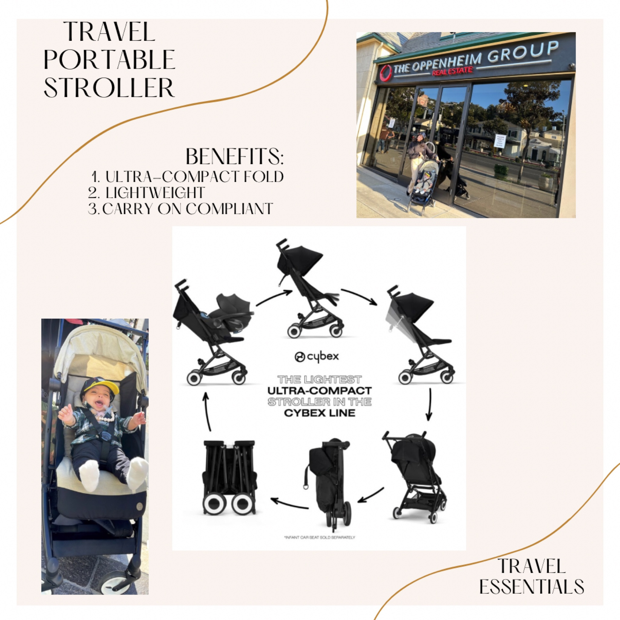 Cybex foldable stroller 

#LTKcanada #LTKtravel #LTKsale