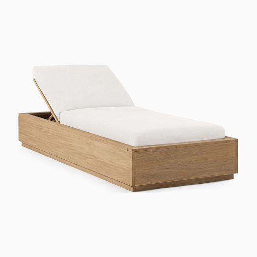 Telluride Outdoor Chaise Lounge | West Elm (US)