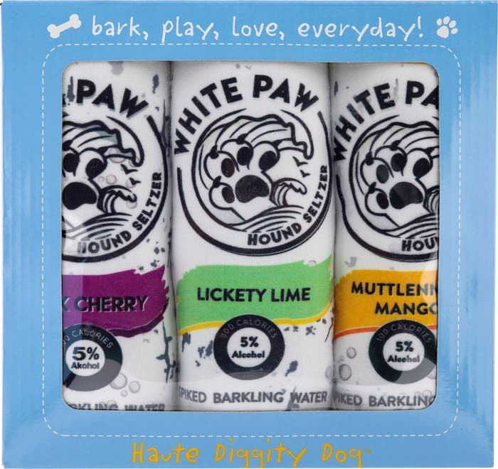 White Paw 3-Piece Variety Pack Plush Dog Toy Set | Nordstrom