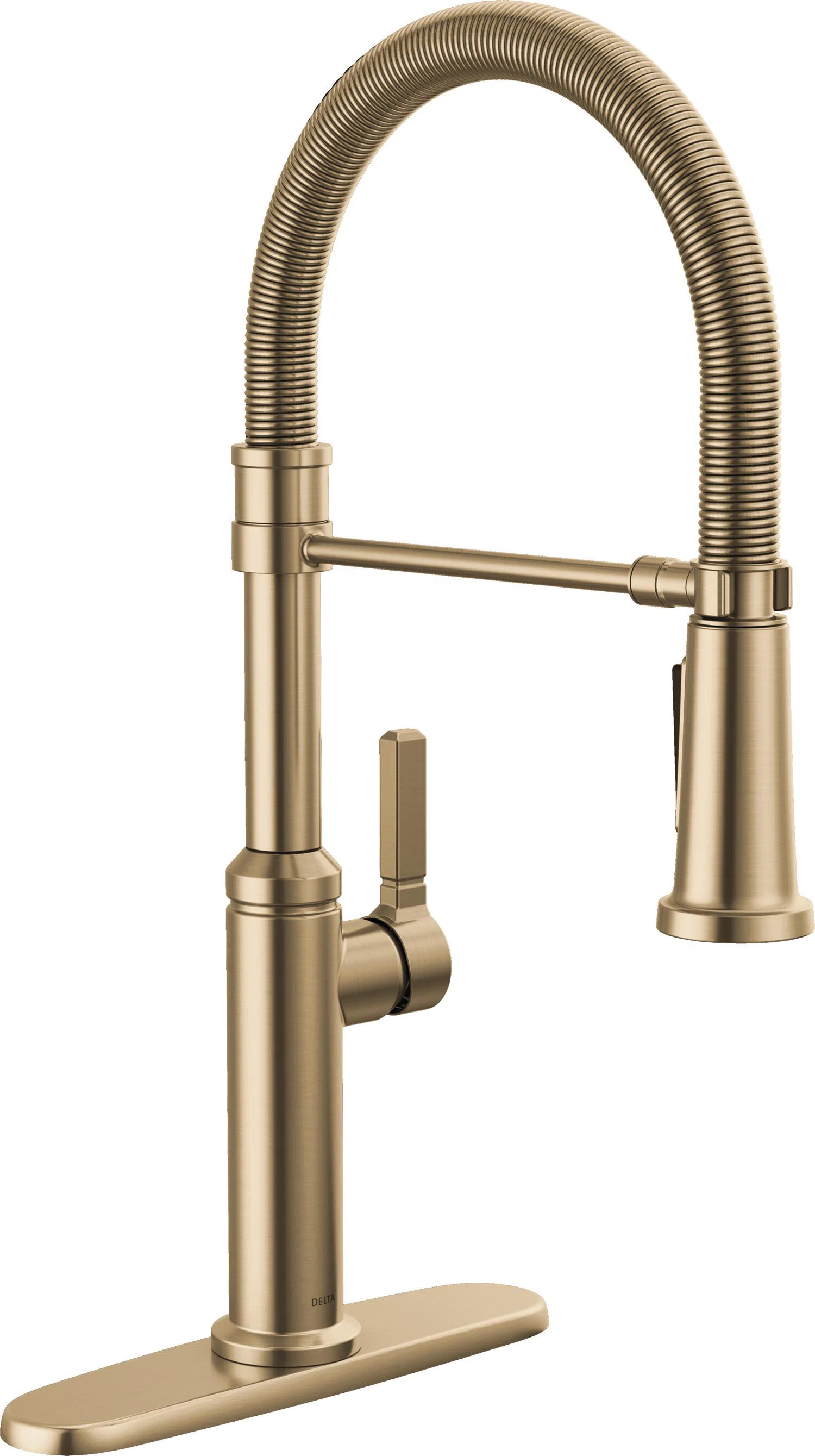 Rhett Pro Commercial Kitchen Faucet, Pull Down Sprayer Kitchen Sink Faucet 18829-CZ-DST | Wayfair North America