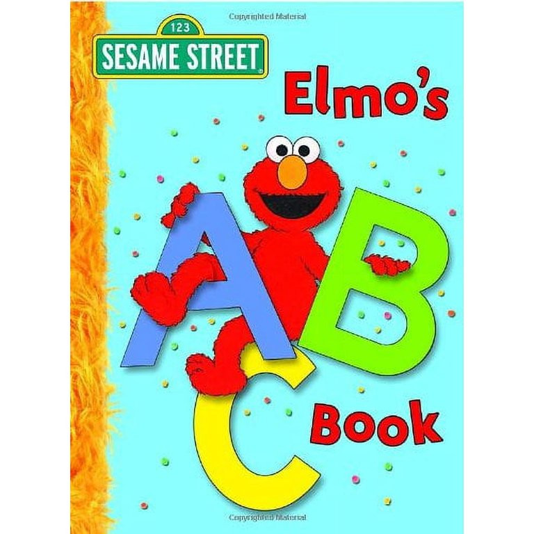 Big Bird's Favorites Board Books: Elmo's ABC Book (Sesame Street) (Board Book) | Walmart (US)