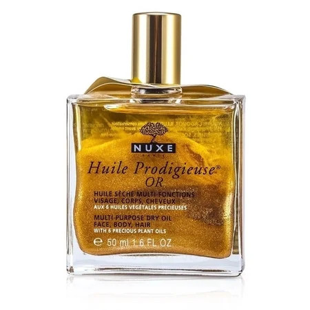 Nuxe Huile Prodigieuse Or Golden Shimmer Multi-Purpose Dry Oil, 1.6 Fl Oz | Walmart (US)