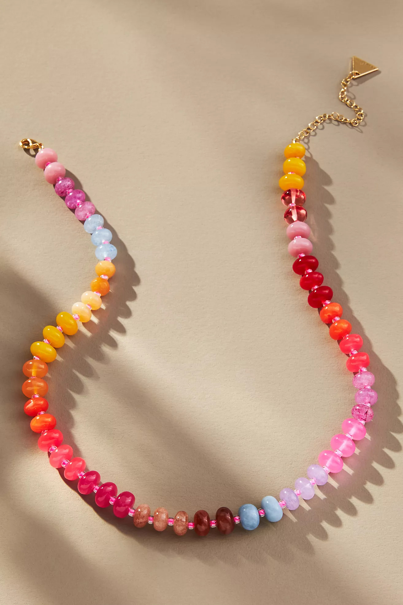 Rainbow Stone Necklace | Anthropologie (US)