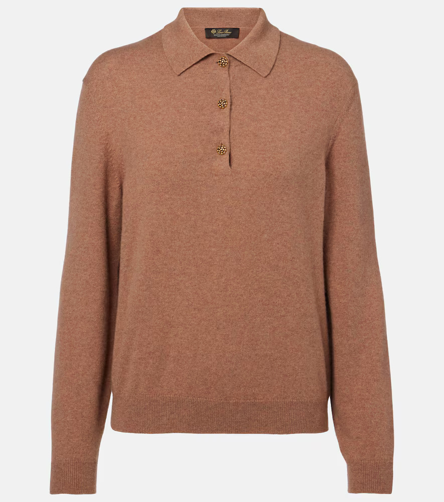 Loro Piana Cashmere polo sweater | Mytheresa (US/CA)