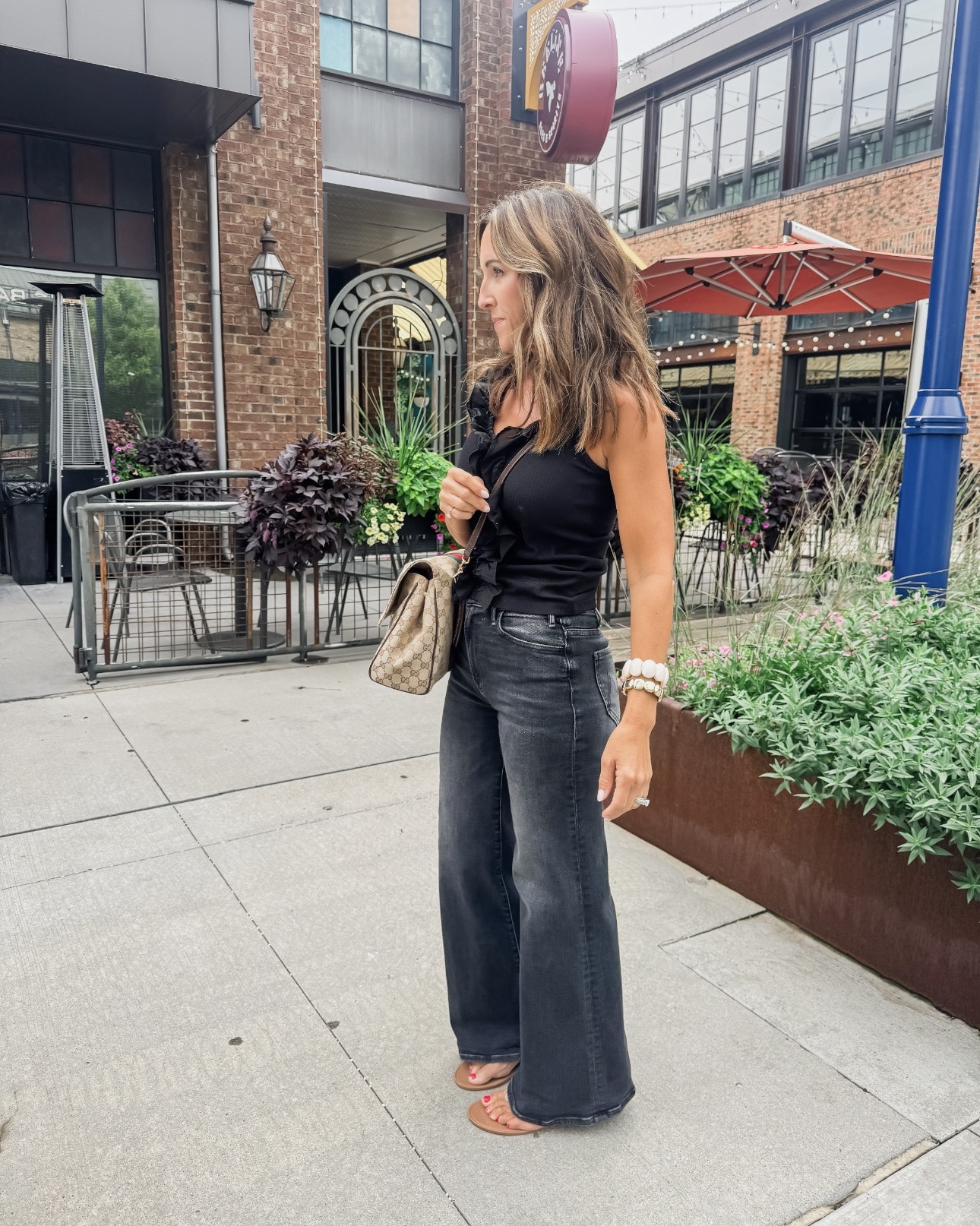I love a simple monochromatic outfit.thia is full of my favs. 
XS tank
Jeans petite version here in true size 25
Medium bag

#LTKmomlife #LTKSeasonal #LTKOver40