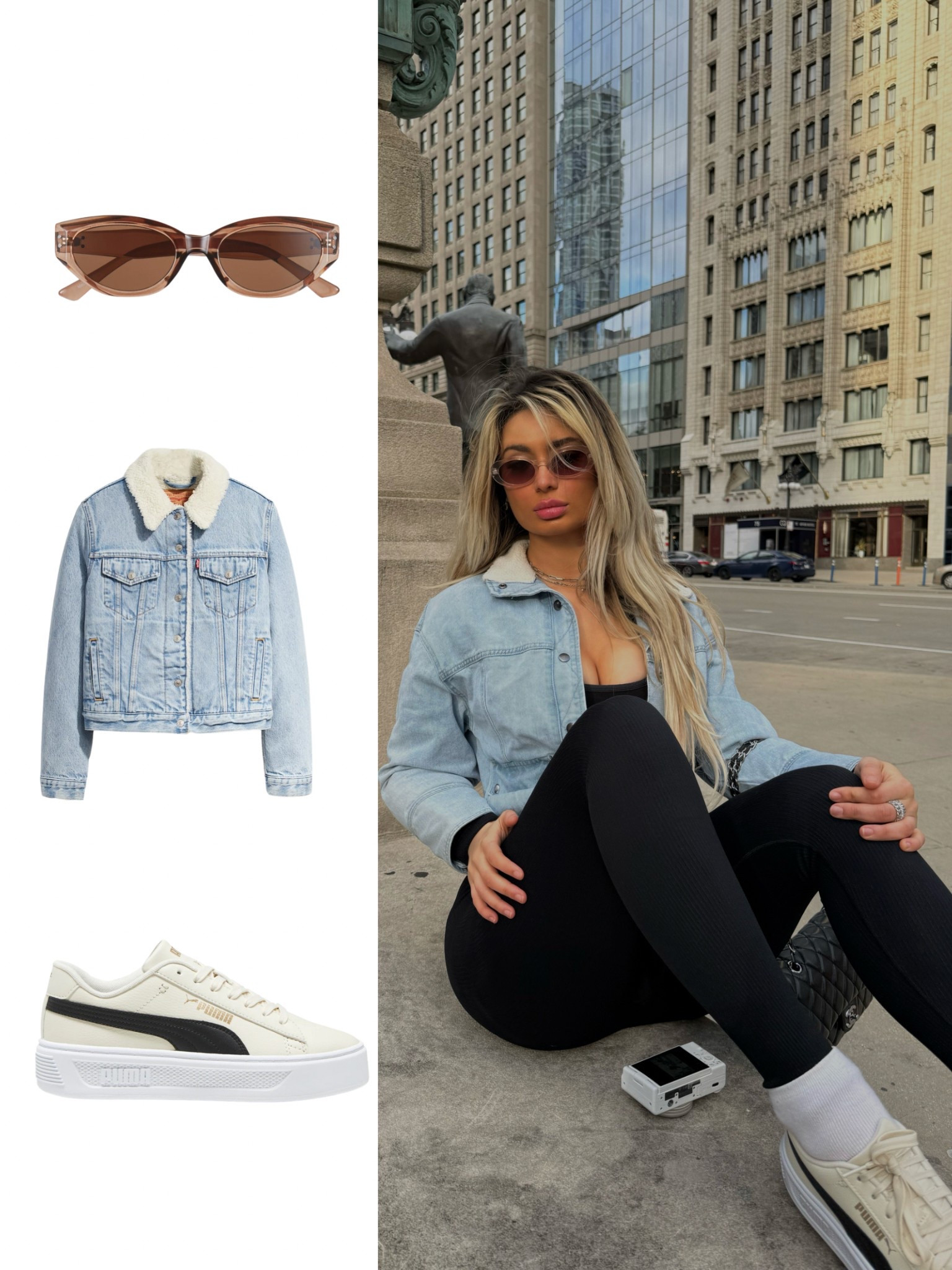 Casual but make it luxe. Sporty layers, streetwear vibes, and a little Chanel magic to top it off. Obsessed with these sunnies I scored at Nordstrom Rack and my go-to Puma kicks for city walks. Linking all the pieces on LTK 🖤 affordable finds + iconic staples you’ll wear on repeat. Tap to shop the look

#LTKU #LTKShoeCrush #LTKFindsUnder100
