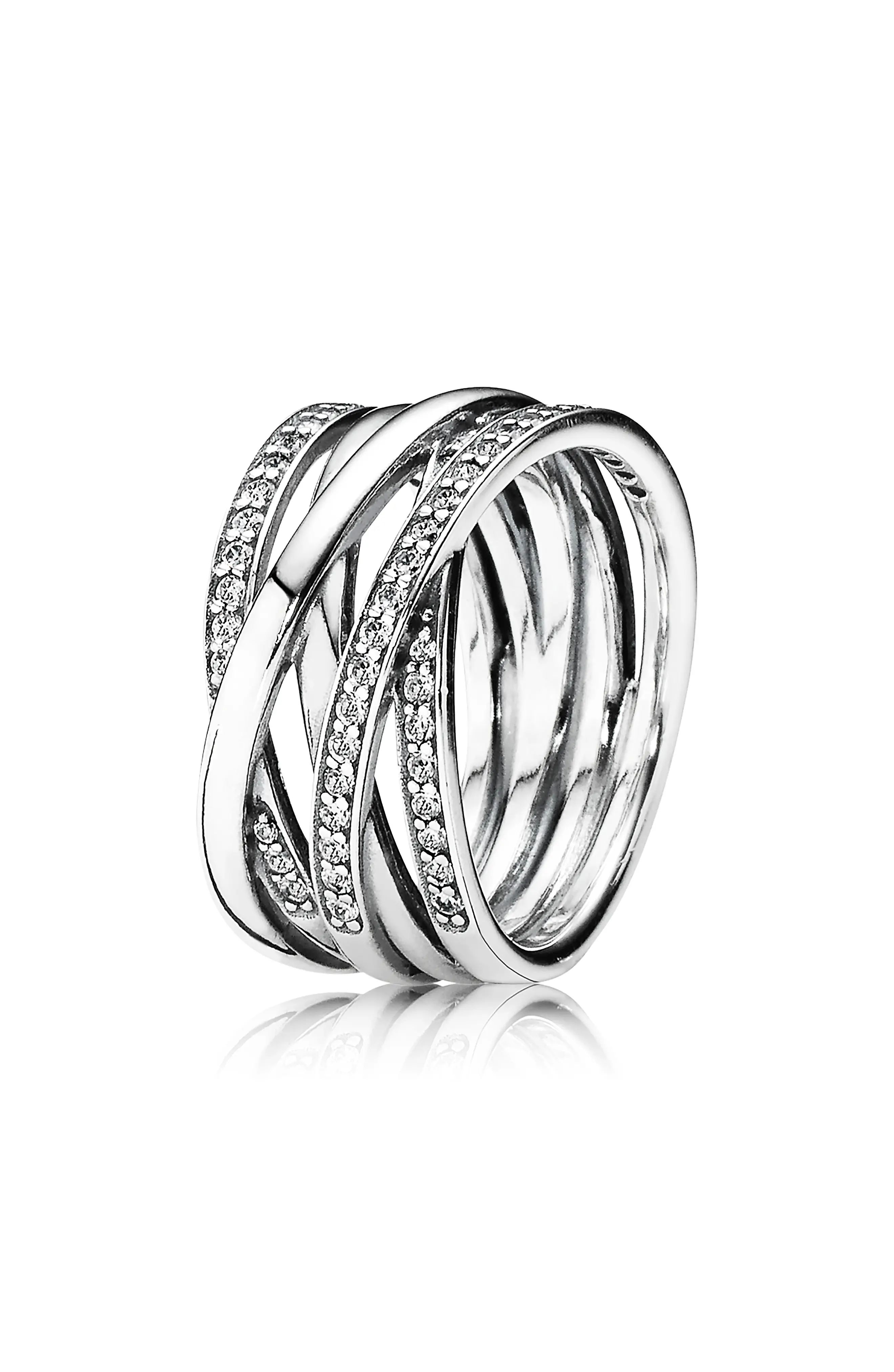 PANDORA Entwined Band Ring | Nordstrom