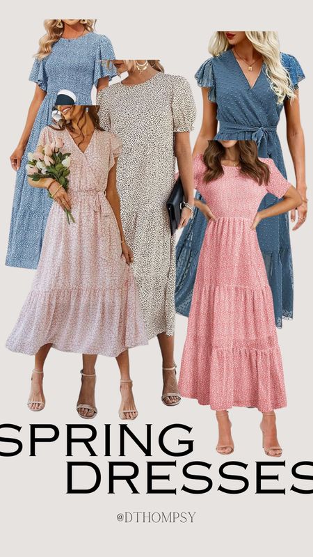 Spring dresses 

easter. spring. summer. amazon. sale. floral dresses. maxi dress. church. 

#LTKfindsunder50 #LTKSeasonal