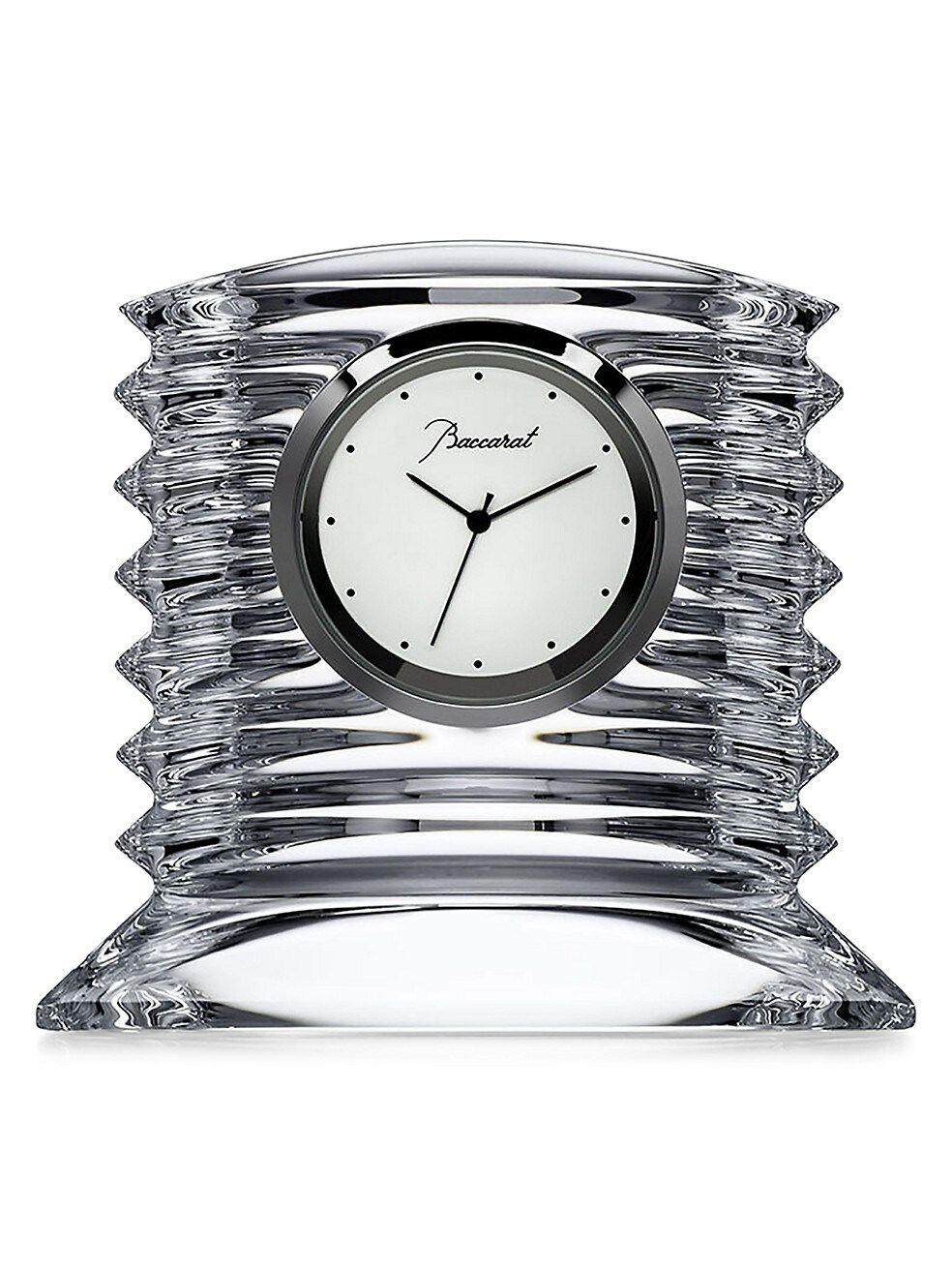 Baccarat Lalande Crystal Clock | Saks Fifth Avenue