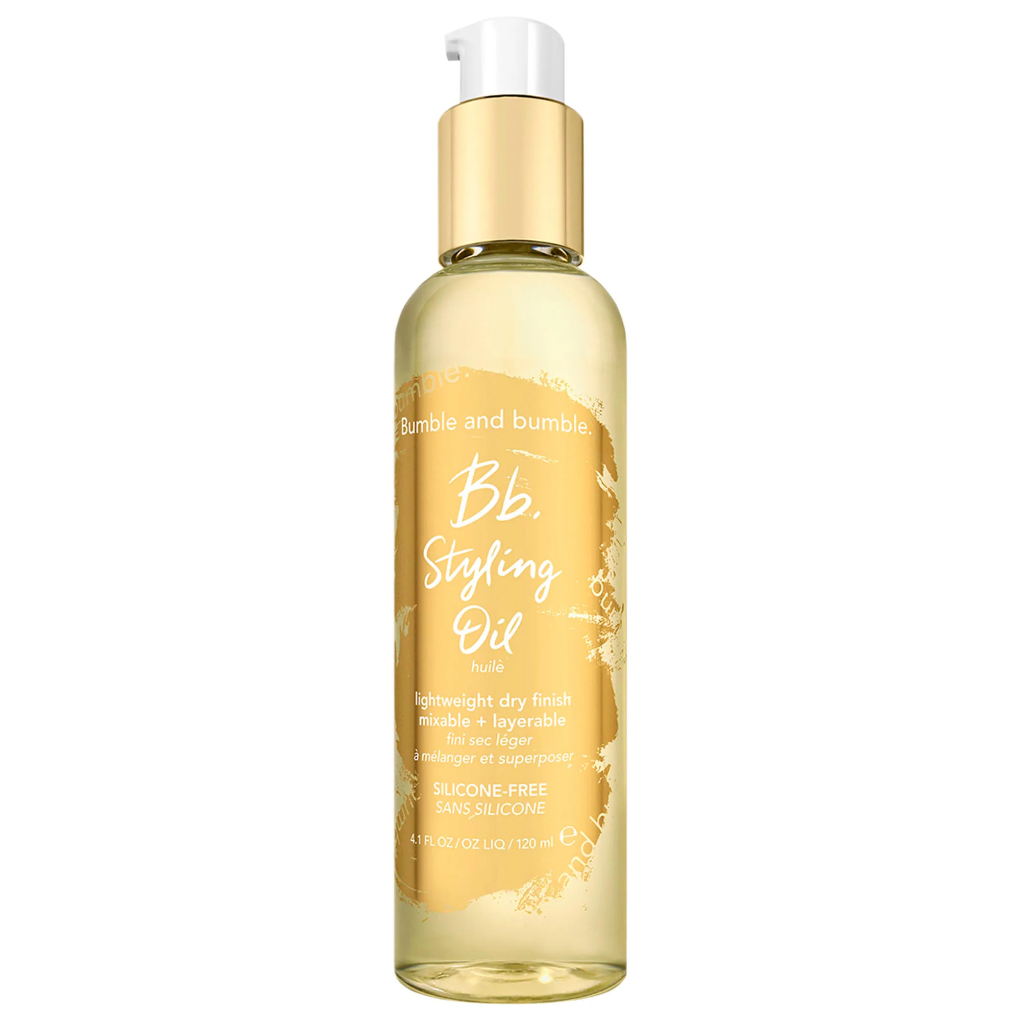 Bumble and bumble Styling Oil Lightweight Hair Oil with Heat Protectant 4.1 oz/120 mL | Sephora (US)