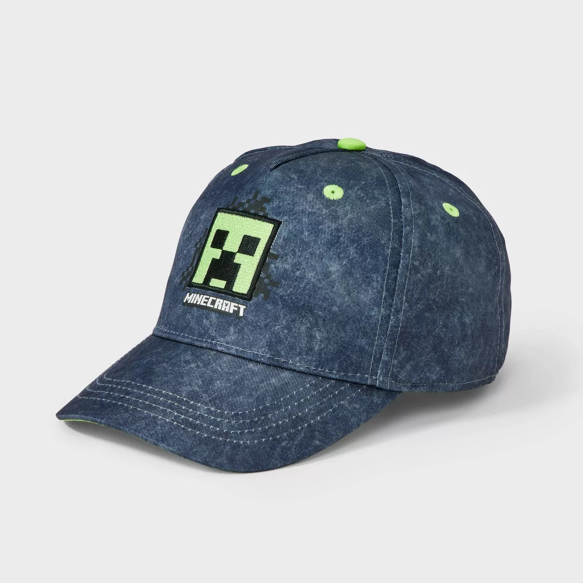 Kids' Minecraft Baseball Hat - Black Wash | Target