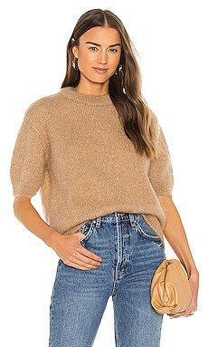 ANINE BING Corey Sweater in Camel from Revolve.com | Revolve Clothing (Global)