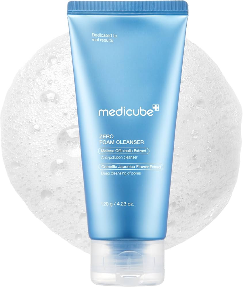 medicube Facial Cleanser Zero Foam Cleanser | Daily Gentle Cleansing Foam for Sensitive Skin | Ex... | Amazon (US)
