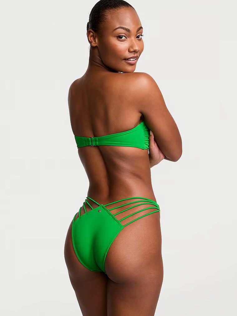 Buy New Style! VS Archives Swim Strappy Hardware Brazilian Bikini Bottom - Order Bikini Bottom on... | Victoria's Secret (US / CA )