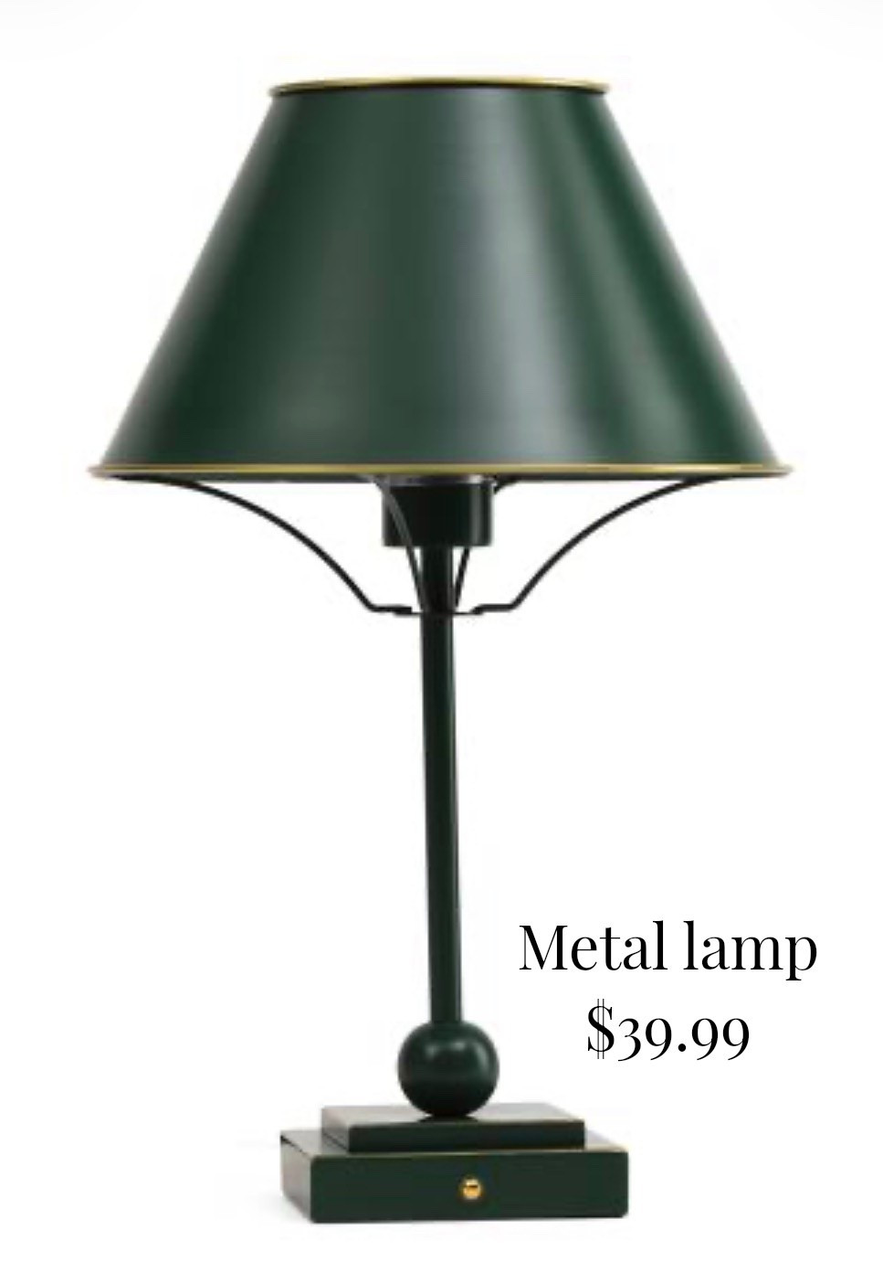 This metal lamp looks expensive!! Love this elevated look for less. Don’t miss out.

#LTKHome #LTKSeasonal #LTKSaleAlert