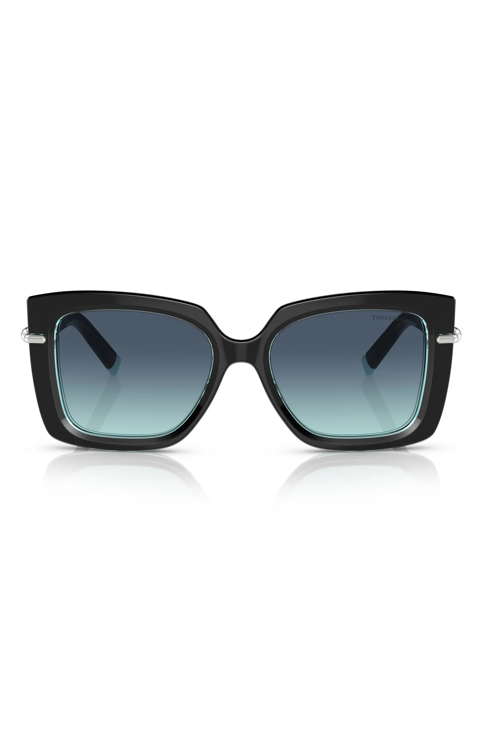 Tiffany & Co. 53mm Gradient Butterfly Sunglasses | Nordstrom | Nordstrom