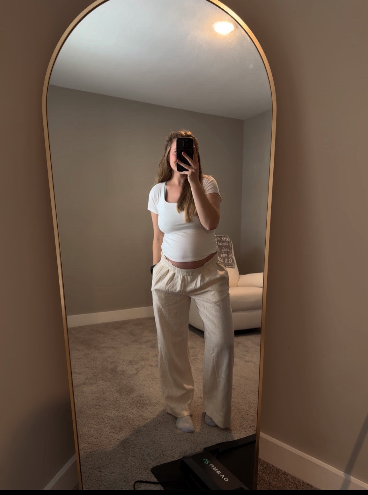 24 weeks pregnant ootd 

#LTKBump #LTKspring #LTKootd