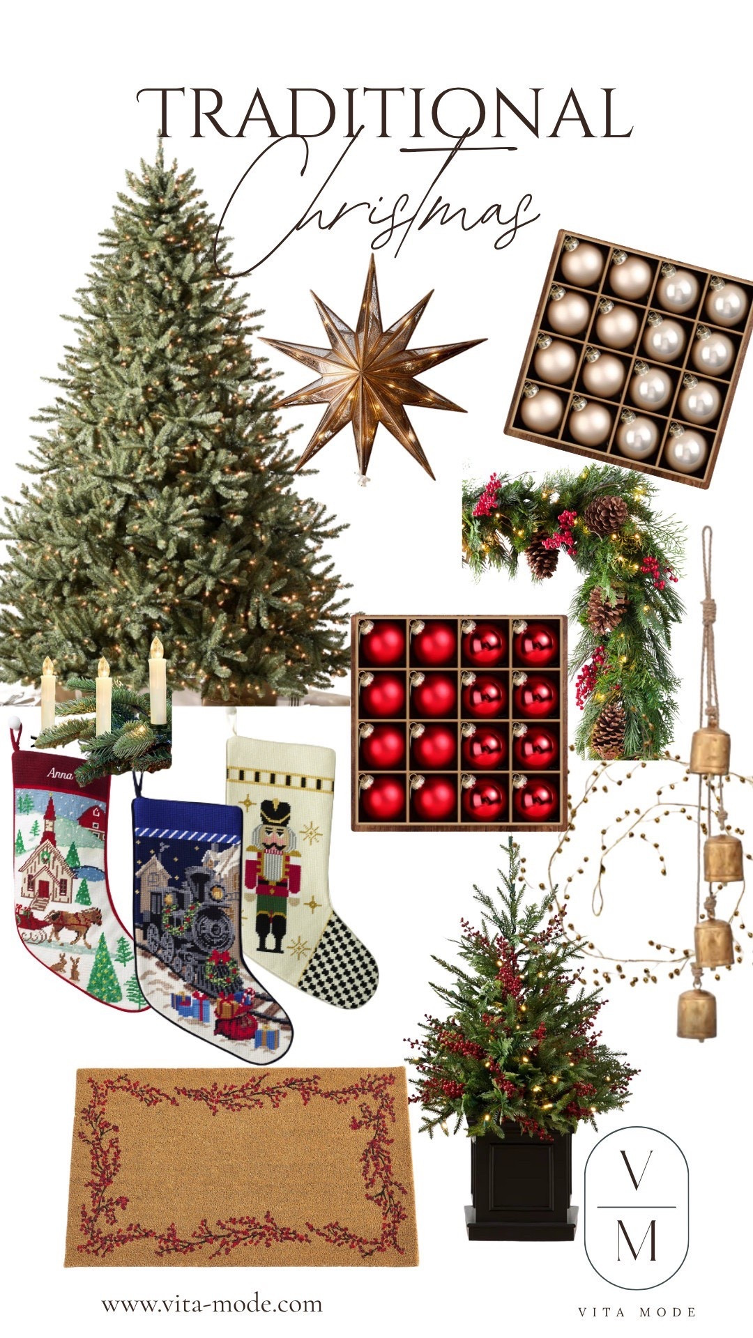 Classic Christmas favorites! 

#christmas #christmasdecor #classicchristmas #traditionalchristmas 

#LTKSeasonal #LTKFindsUnder50 #LTKHoliday