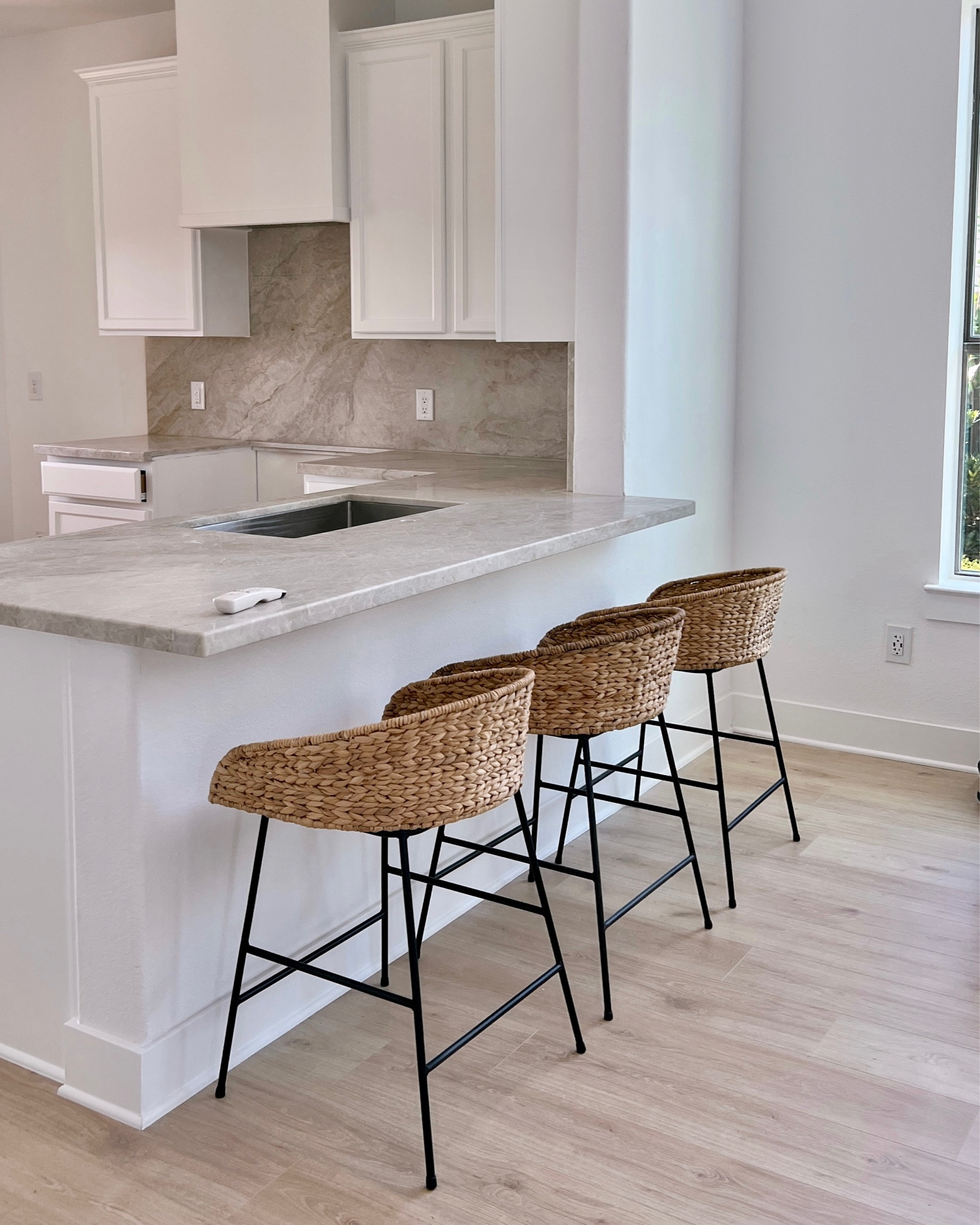 Target home decor 🏡 loved these affordable Target chairs! We took the white cushions out but it does come with them. Since these are a low back chair think of them more as a stool 🪑 

#LTKhome #LTKSeasonal #LTKFind