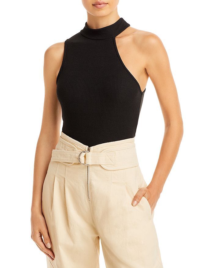 Cutout Mock Neck Bodysuit - 100% Exclusive | Bloomingdale's (US)