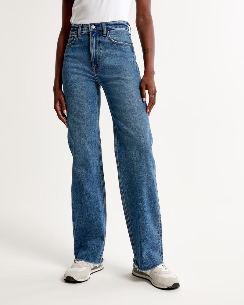 High Rise 90s Relaxed Jean | Abercrombie & Fitch (US)