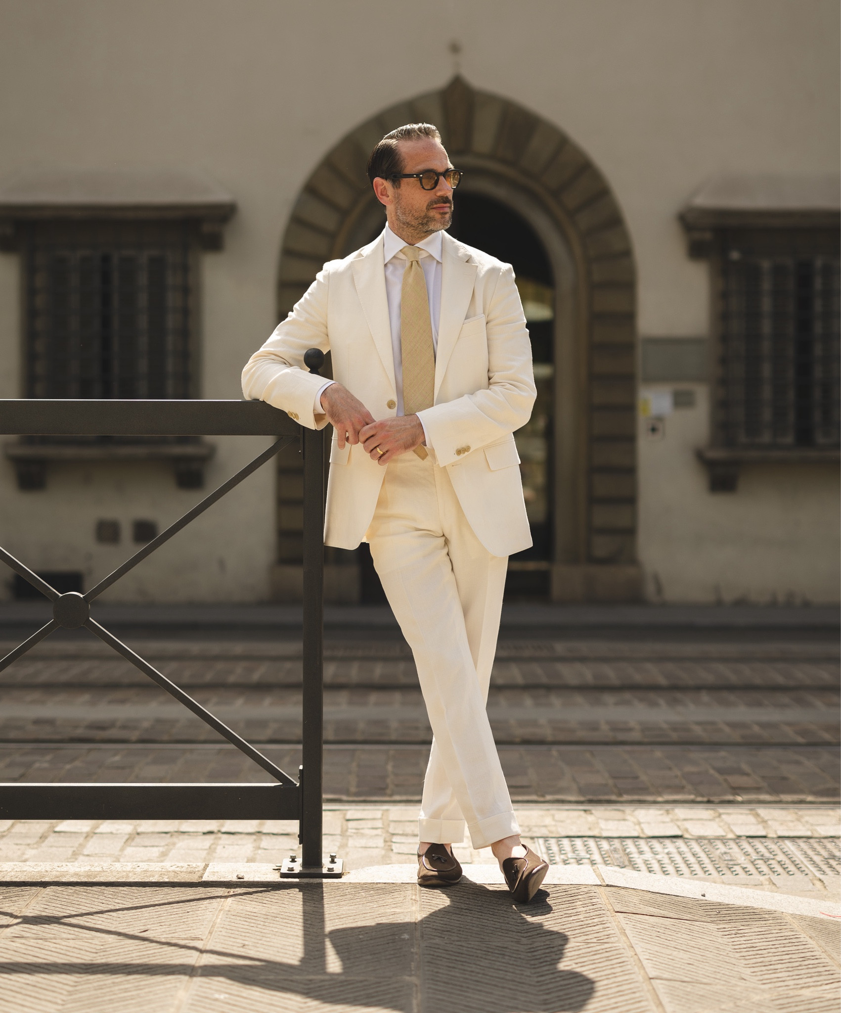 A monochromatic summer outfit idea with a cream linen suit. The perfect way to project quiet luxury and warm weather elegance.

#LTKSeasonal #LTKStyleTip #LTKMens