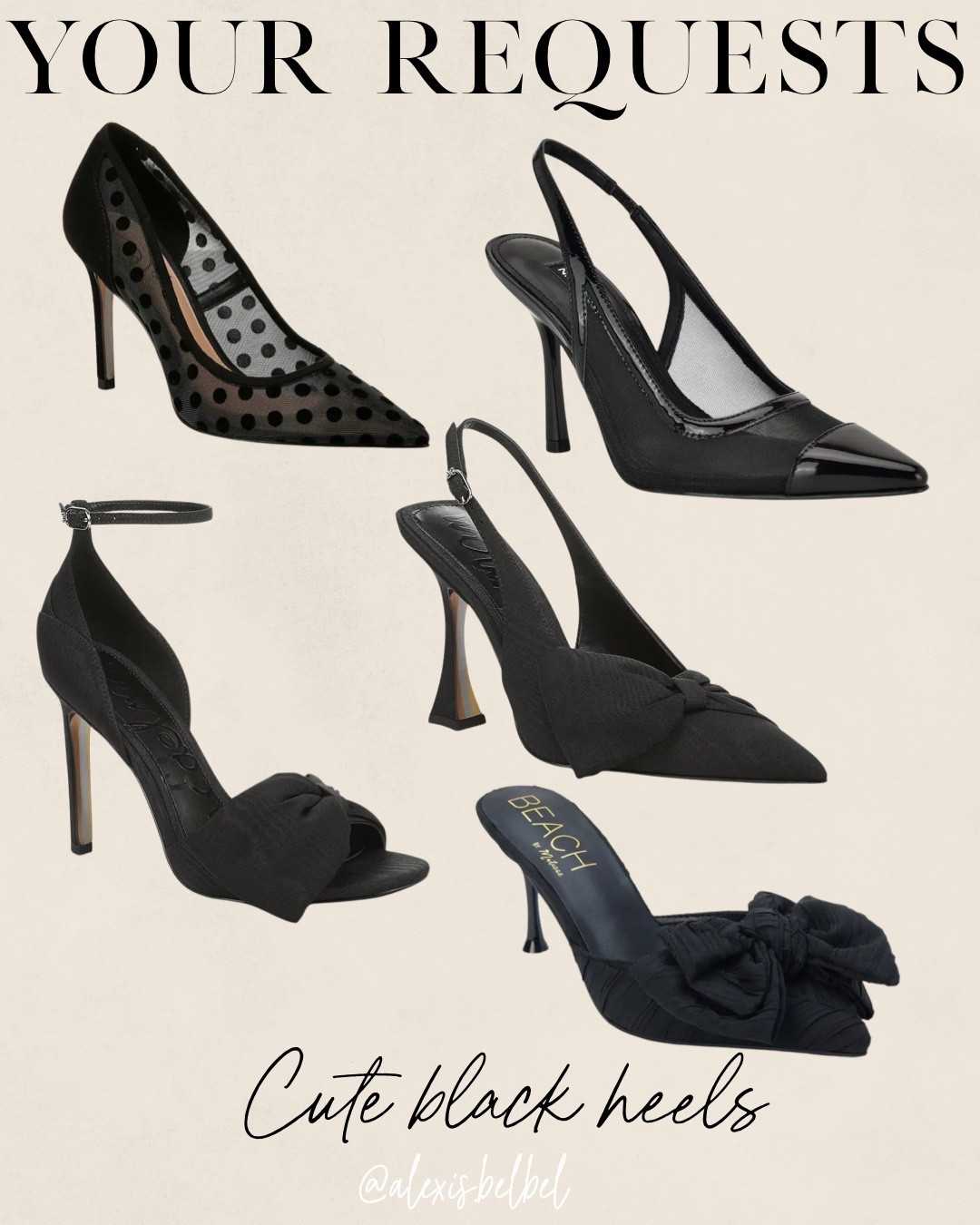 Cute black close toed heels 

#LTKFindsUnder100 #LTKFindsUnder50