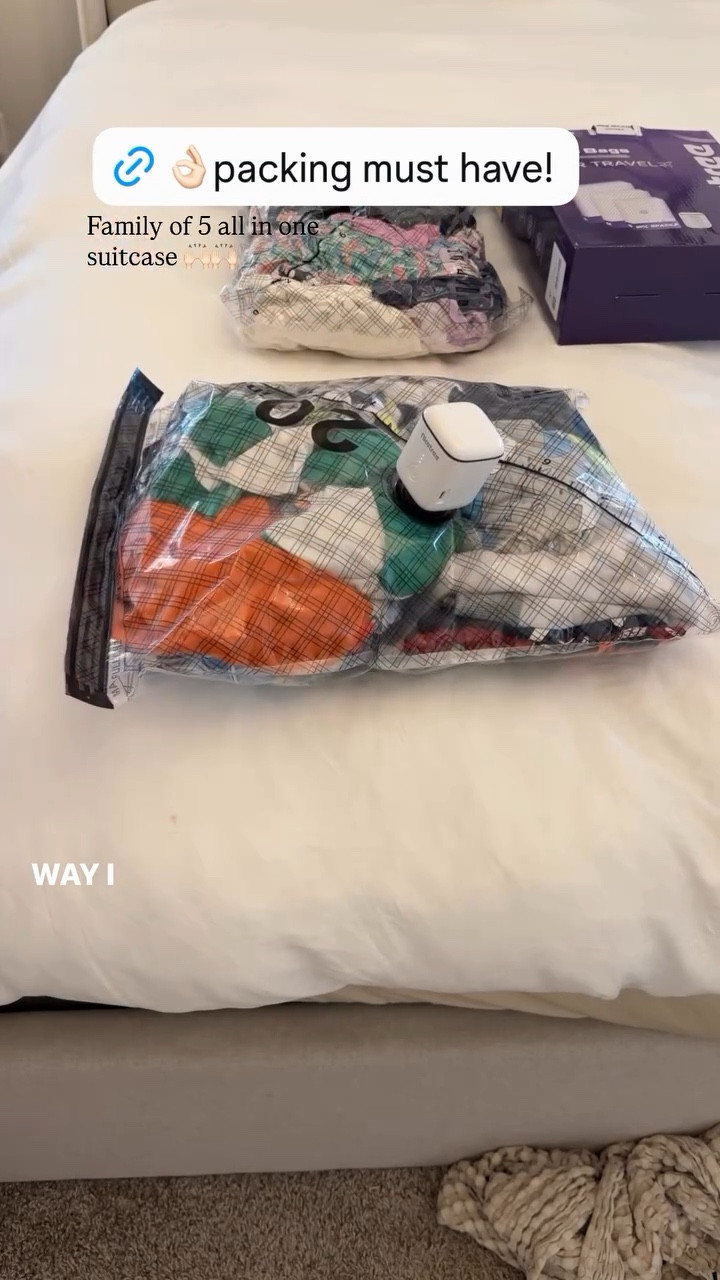 Family of 5 all in one suitcase 🙌🏻🙌🏻 @nicetreehome

#LTKmomlife #LTKTravel #LTKHome