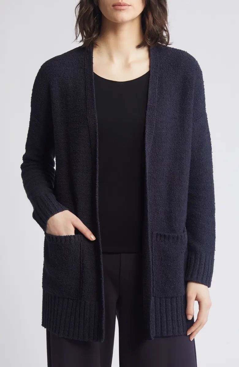 Organic Cotton Bouclé Cardigan | Nordstrom