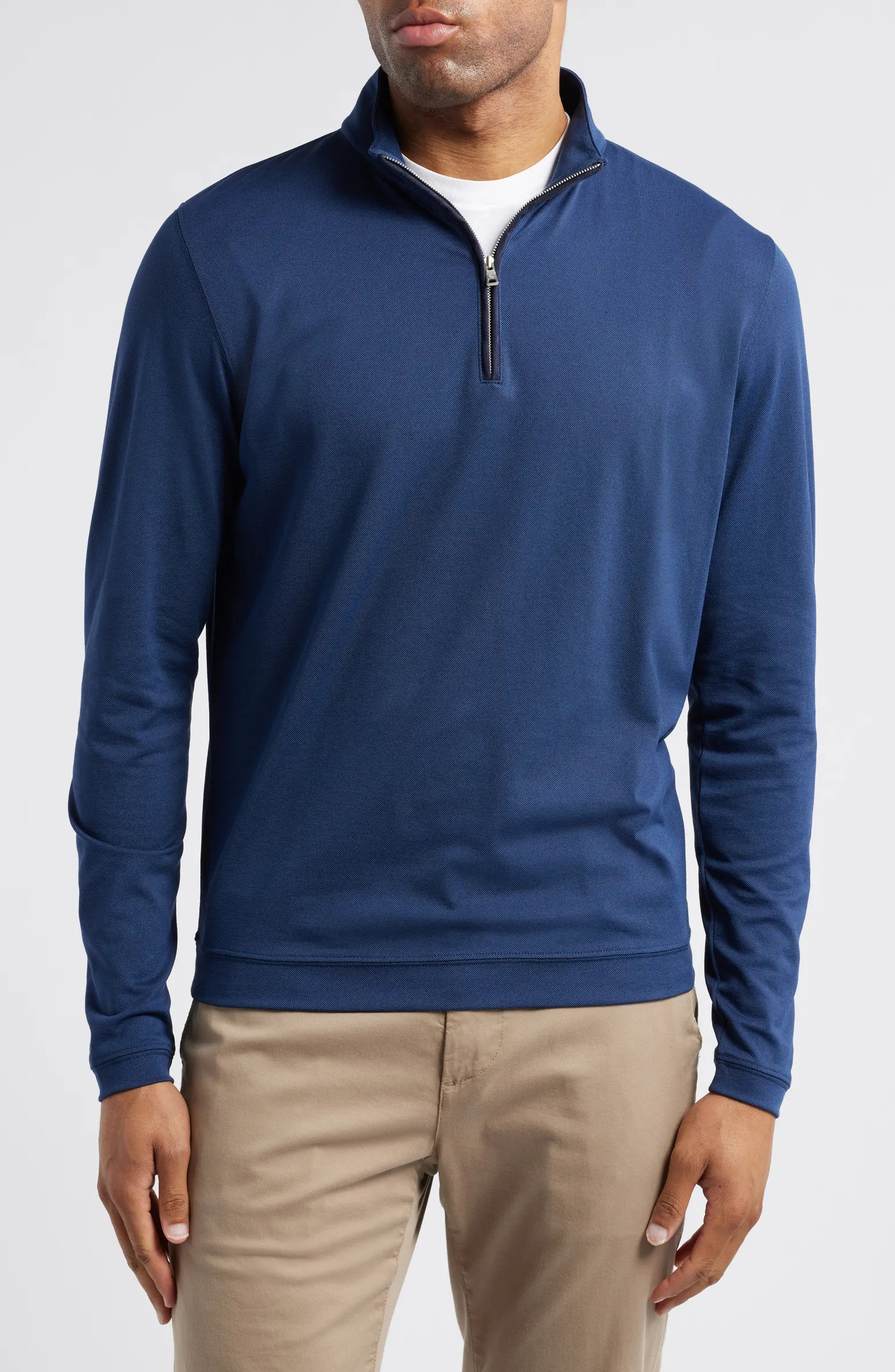 Peter Millar Crown Crafted Albatross Quarter Zip | Nordstrom | Nordstrom