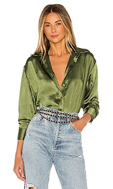 Lovers and Friends Salina Top in Olive Green from Revolve.com | Revolve Clothing (Global)