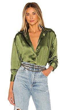 Lovers + Friends Salina Top in Olive Green from Revolve.com | Revolve Clothing (Global)