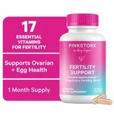 Pink Stork Fertility Supplements for Women: Vitex, Inositol, Folate, Zinc, Vitamins - 60 Gluten-F... | Walmart (US)