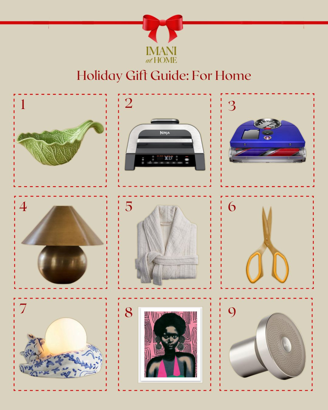 Holiday Gift Guide: For Home 

 