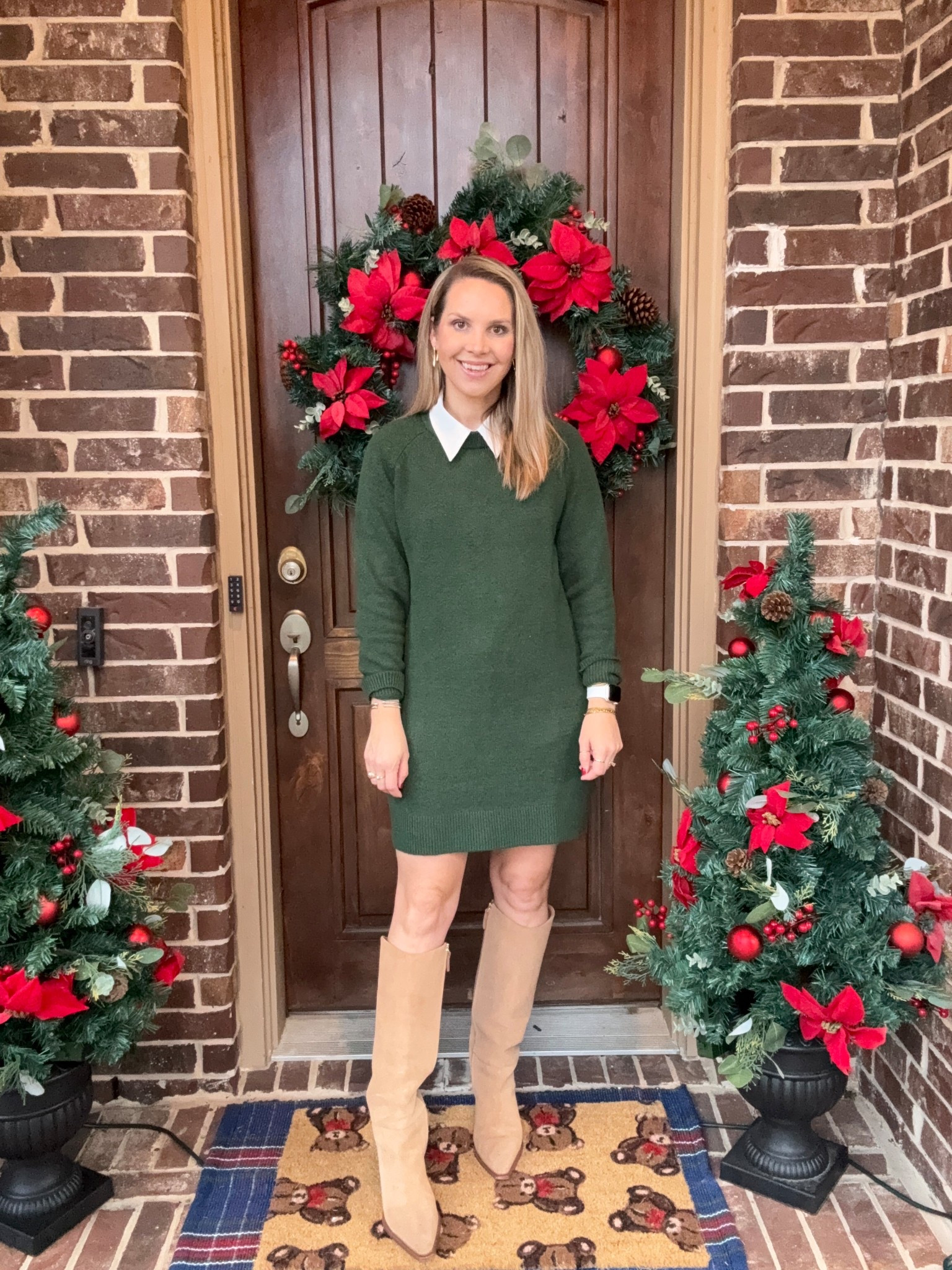 The cutest winter outfit. Add some tights and a coat and it’s perfect for the freezing temps too. I’m wearing a size small 🫶🏻

Winter outfit, old navy style, work wear, over 40 




#LTKWorkwear #LTKSaleAlert #LTKOver40