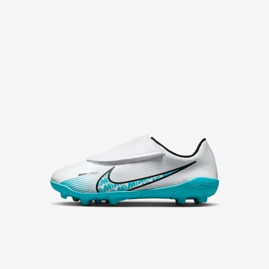 Chuteira Nike Vapor 15 Club Infantil Campo - Branco | Netshoes (BR)