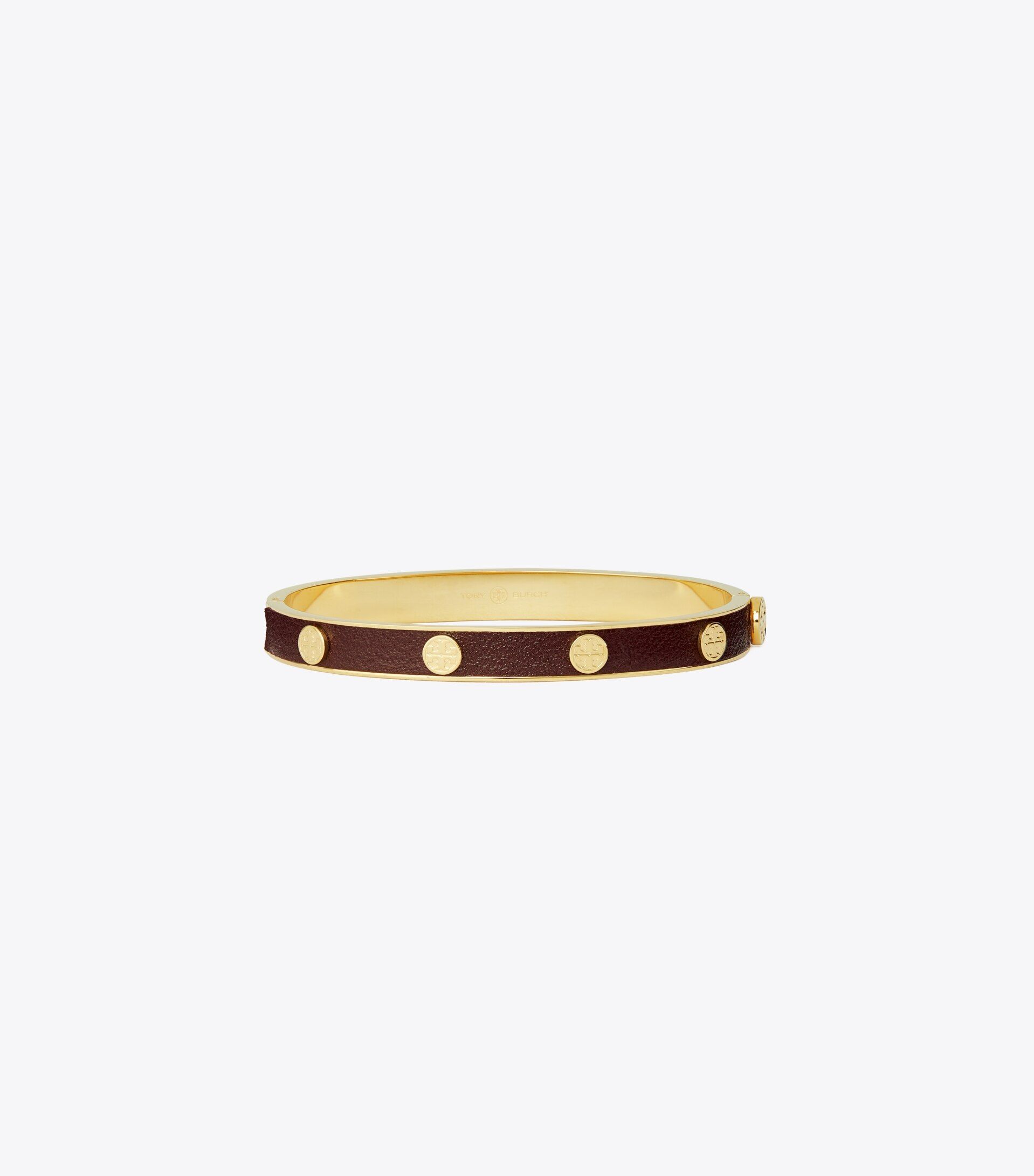 Miller Stud Leather Hinge Bracelet | Tory Burch (US)