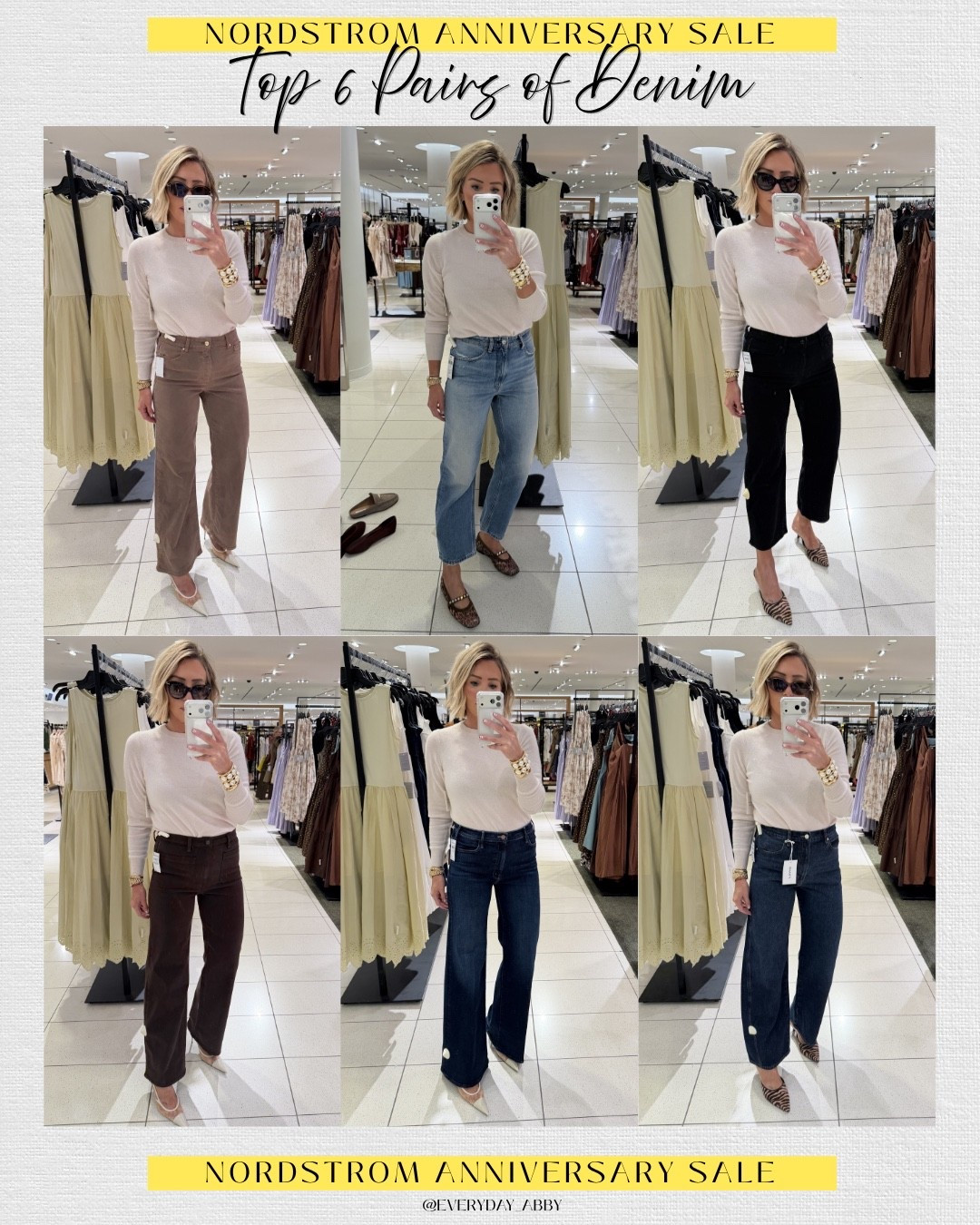 My top 6 pairs of denim - grab these while you can!! 🔥🔥🔥

#LTKdayinmylife #LTKgrwm #LTKootd