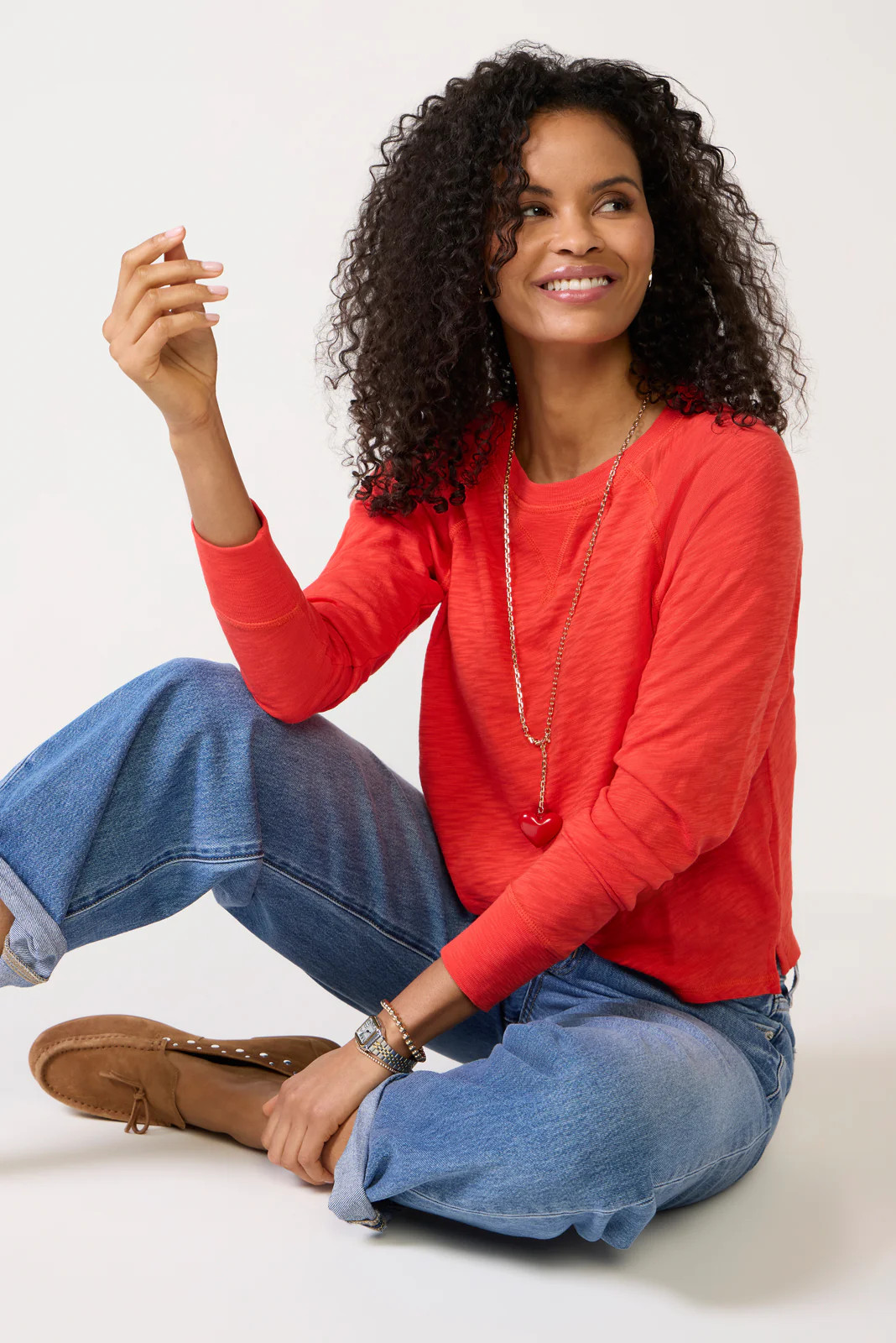 Iver Garment Dyed Raglan Tee | Evereve