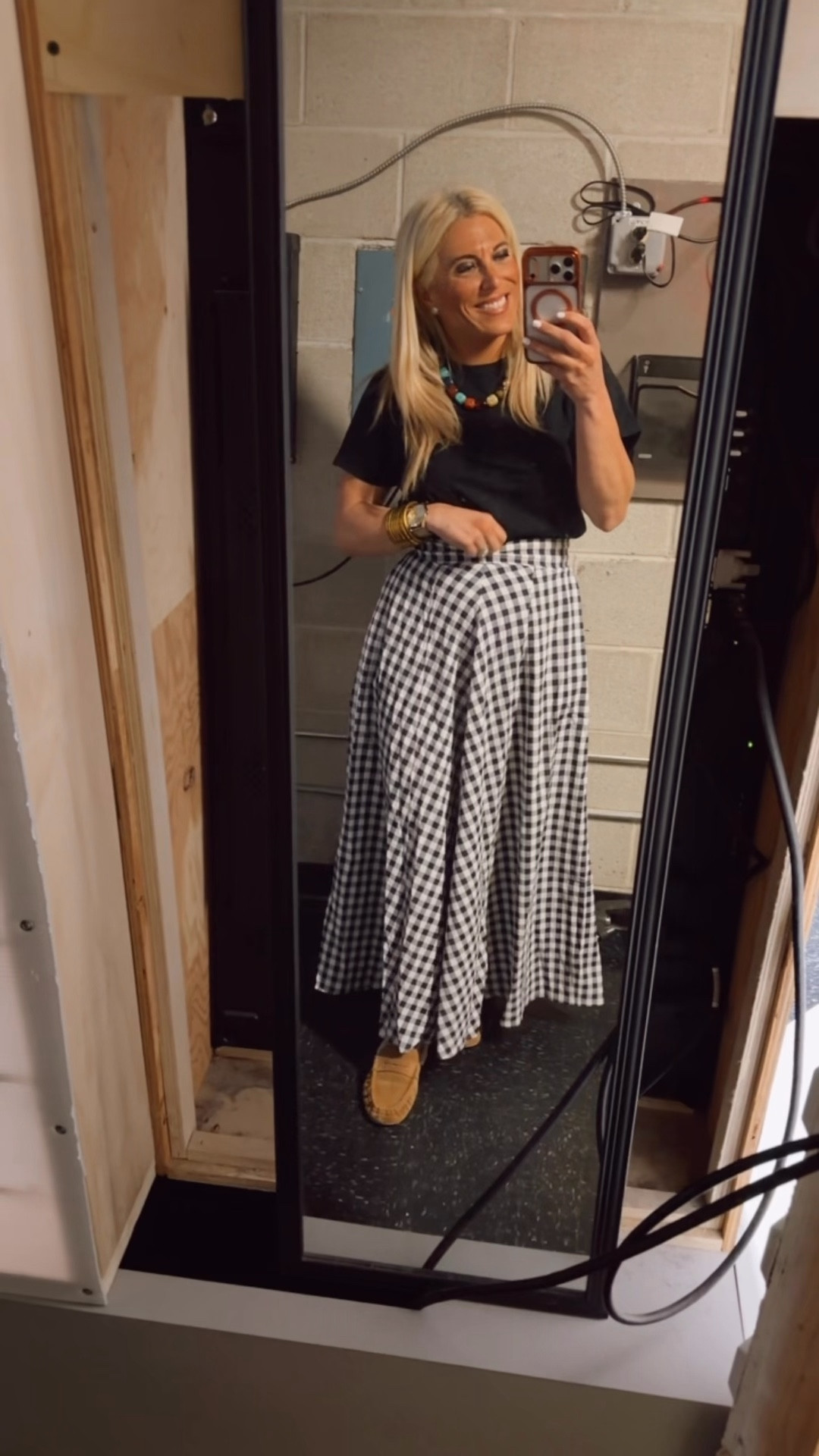 Best spring gingham skirt 

#LTKootd