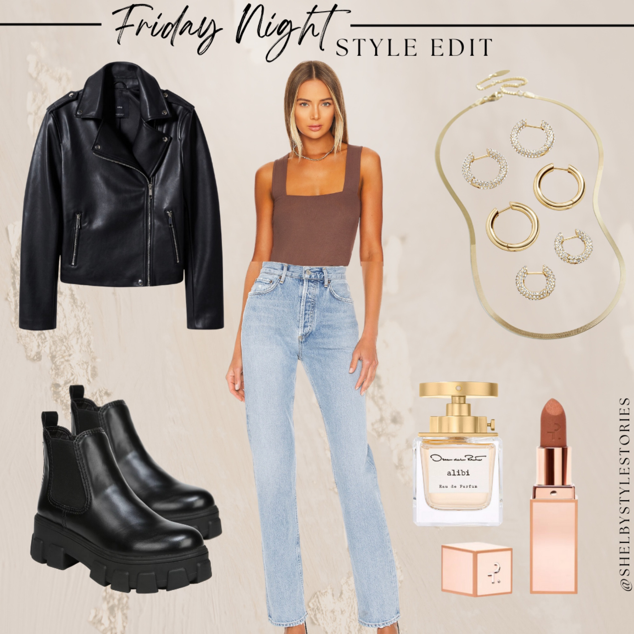 Style edit: girls date night outfit featuring the best fitting jeans you’ll ever own! 

#LTKunder100 #LTKunder50 #LTKstyletip