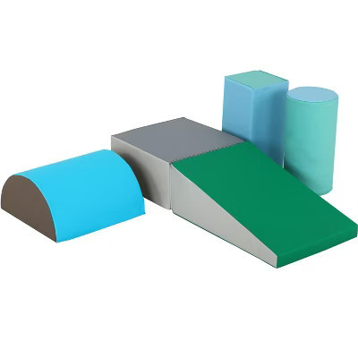 FDW Climbing Toys Soft Play Climbing 5-Piece for Toddlers and Kids, Blue | Target