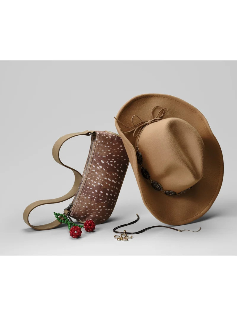 No Boundaries Women's Hands Free Bag Charm, Beaded Cherries | Walmart (US)