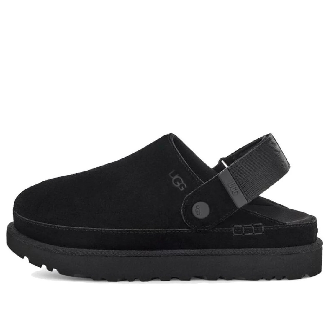 (WMNS) UGG Goldenstar Clog 'Black' 1138252-BLK | KICKS CREW